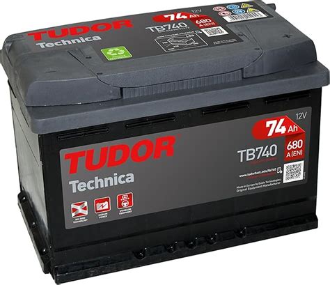 batteria tudor 74 ah|STARTbatteri 12V 74 Ah Tudor Exide Tb740 .